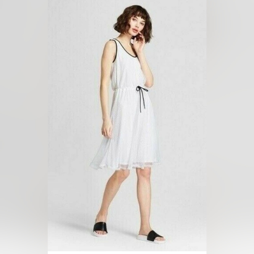 Hunter A-line mesh dress